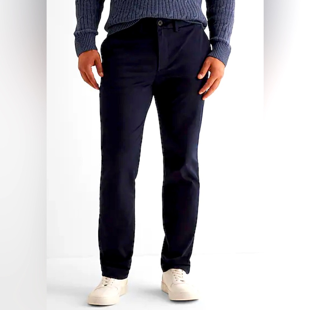 Express Blue Chinos Classic Straight-Leg 32/34 men's
